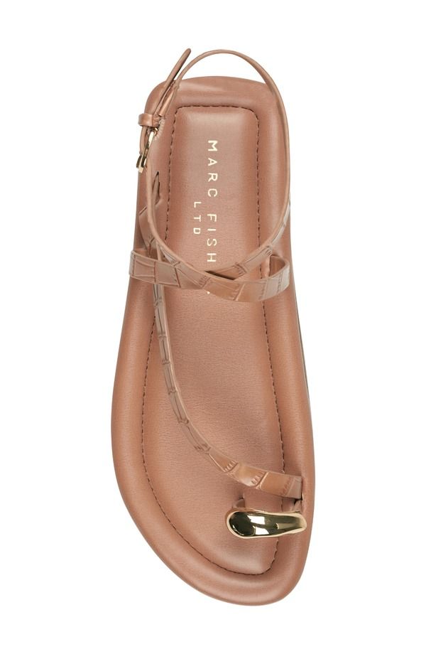 マーク・フィッシャー レディース シューズ サンダル Marc Fisher LTD Gynnie Strappy Sandal Medium Natural