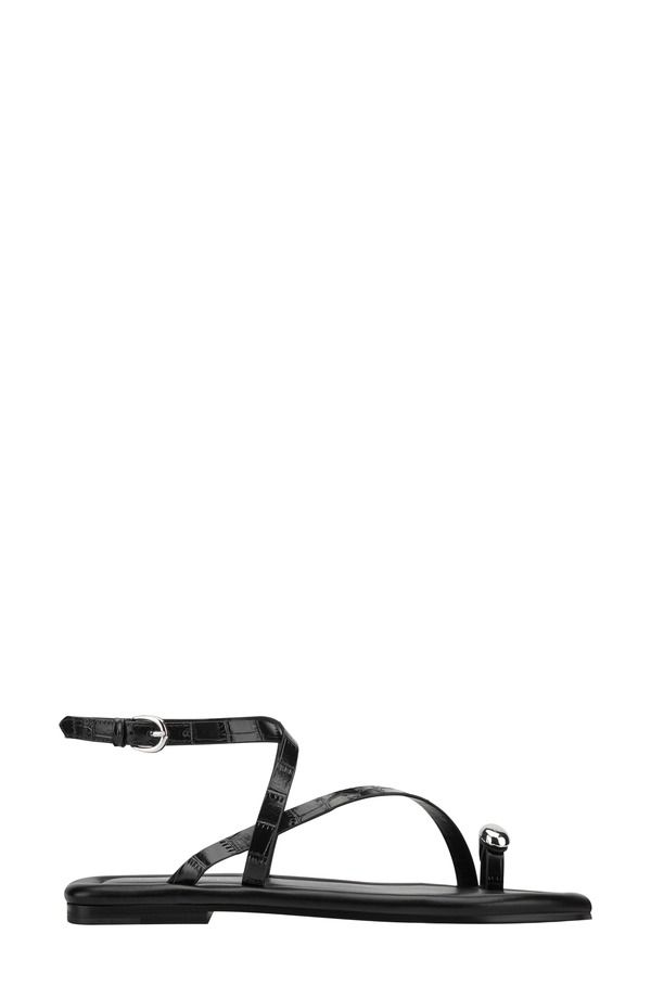 マーク・フィッシャー レディース シューズ サンダル Marc Fisher LTD Gynnie Strappy Sandal Black ブラック