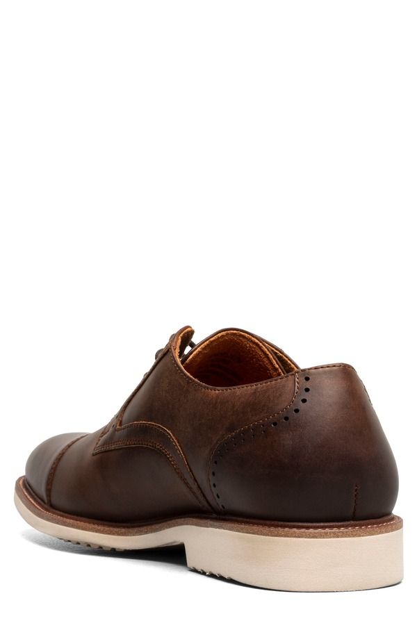 ステイシーアダムス メンズ シューズ ダービー キャップ Stacy Adams Wesbridge Cap Toe Derby Brown ブラウン