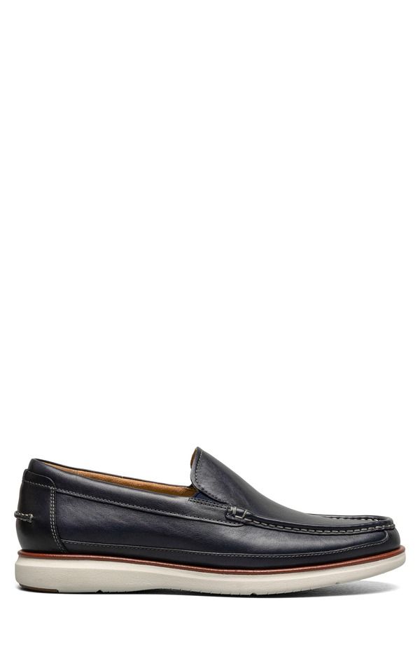 フローシャイム メンズ シューズ ローファー Florsheim Tropics Venetian Loafer Navy ネイビー
