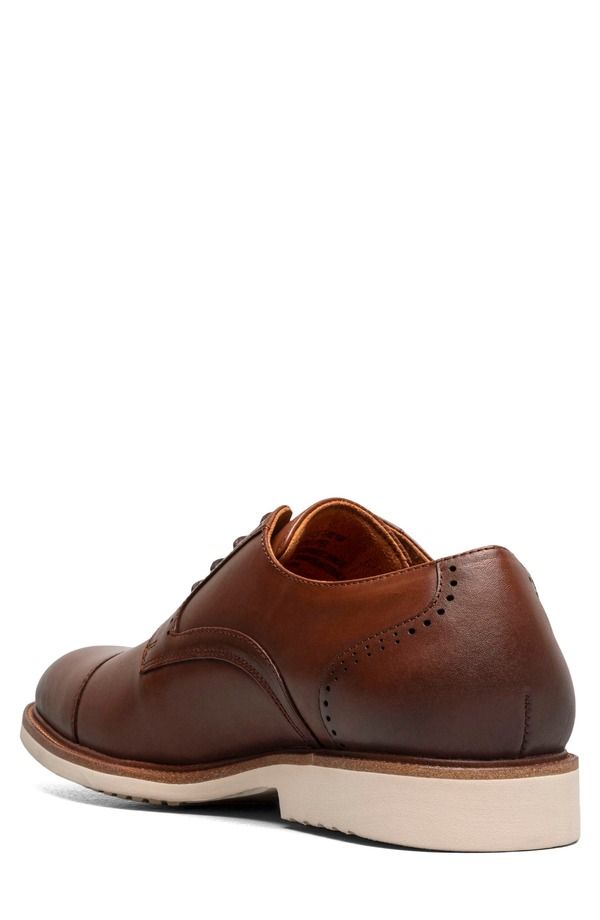 ステイシーアダムス メンズ シューズ ダービー キャップ Stacy Adams Wesbridge Cap Toe Derby Chocolate チョコレート