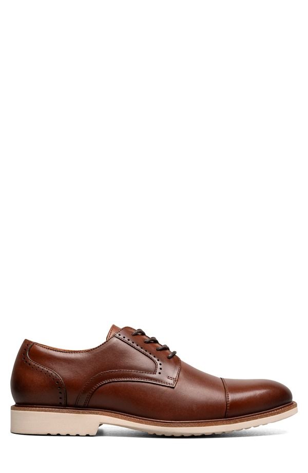 ステイシーアダムス メンズ シューズ ダービー キャップ Stacy Adams Wesbridge Cap Toe Derby Chocolate チョコレート