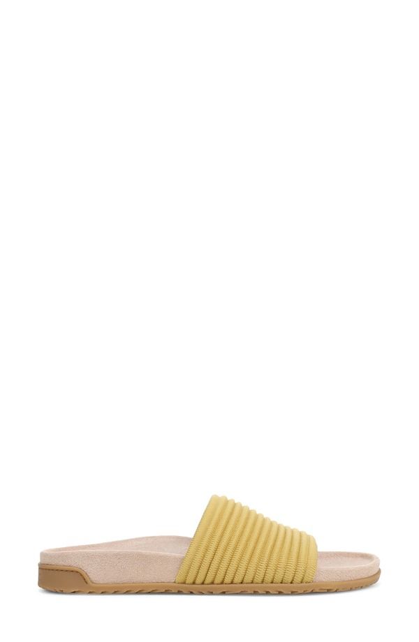 バイオニック レディース シューズ サンダル Vionic Evie Slide Sandal Dijon