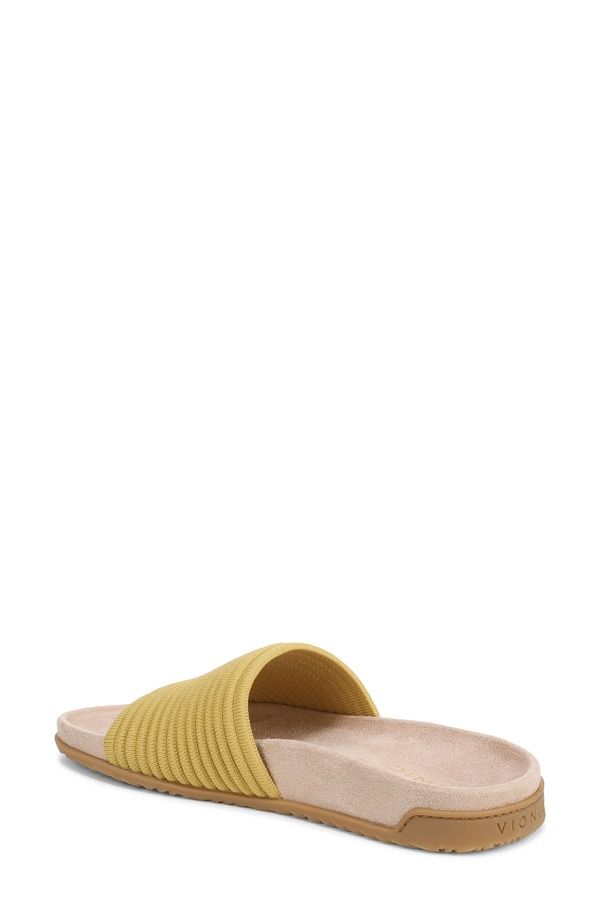 バイオニック レディース シューズ サンダル Vionic Evie Slide Sandal Dijon