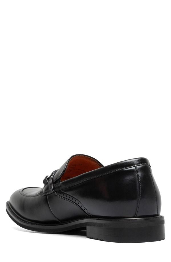 ステイシーアダムス メンズ シューズ ローファー Stacy Adams Boyd Apron Toe Bit Loafer Black ブラック