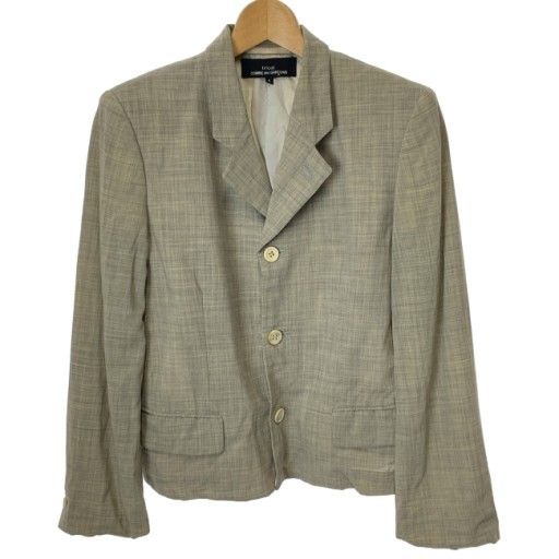 【中古】　tricot COMME des GARCONS　テーラードジャケット　ウールジャケット　シングルボタン　ドメスティック　古着　/2496