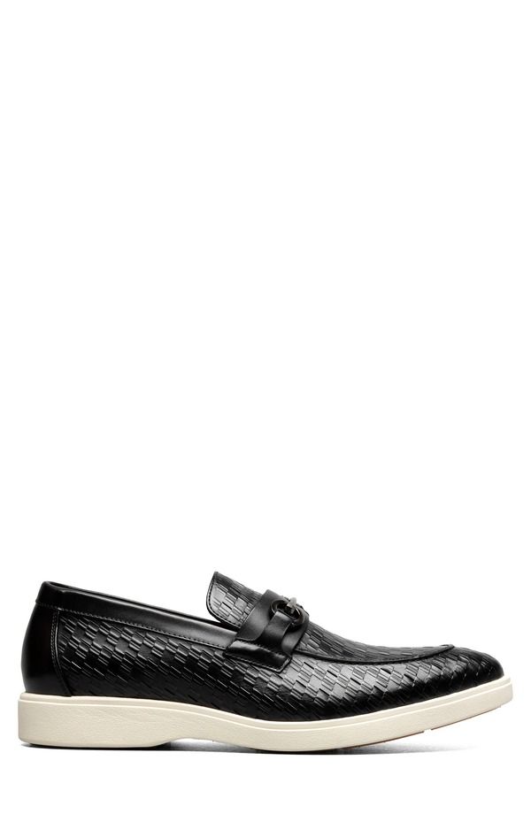 ステイシーアダムス メンズ シューズ ローファー Stacy Adamsalyer Bit Loafer Black ブラック