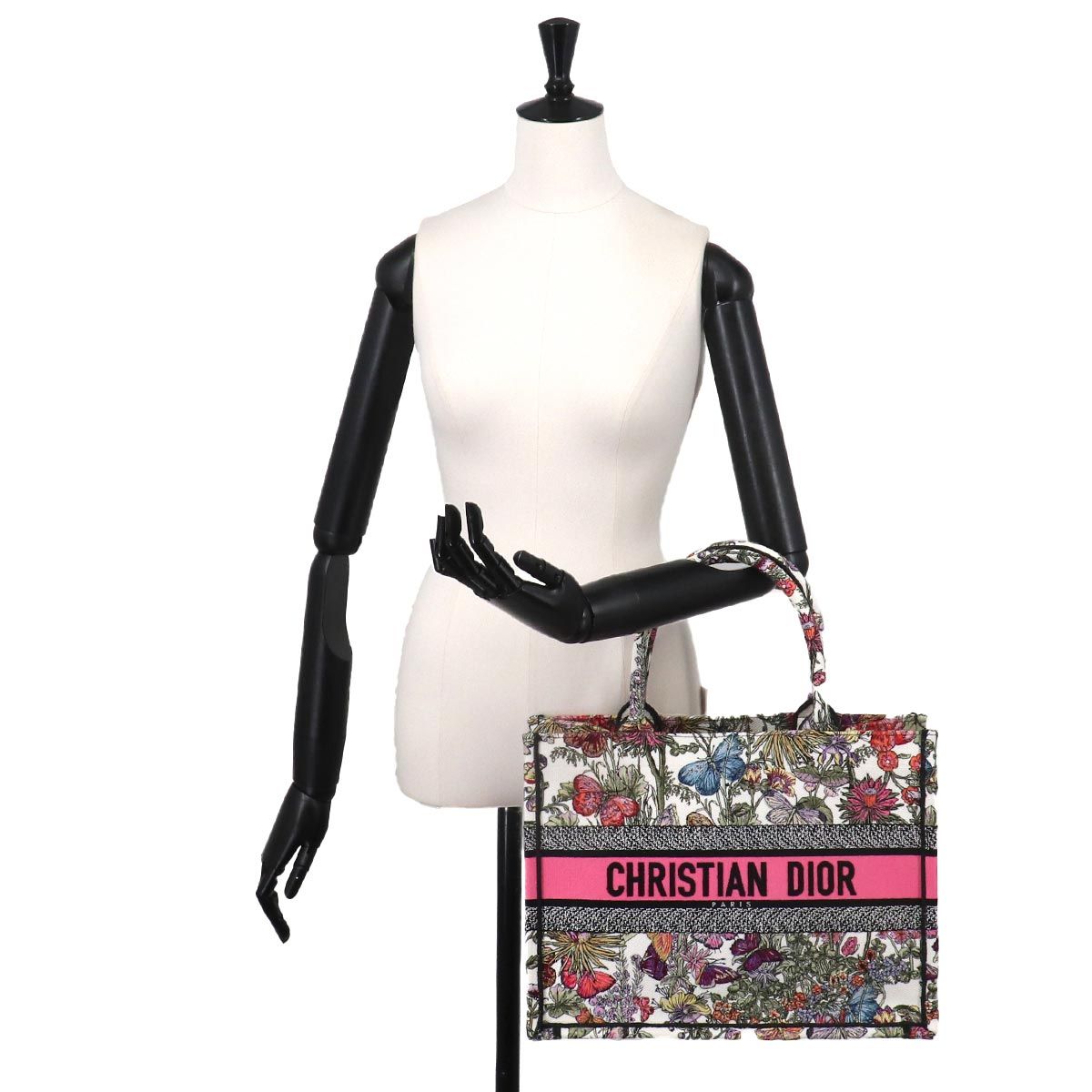 未使用 展示品 クリスチャン ディオール Christian Dior ブック トート