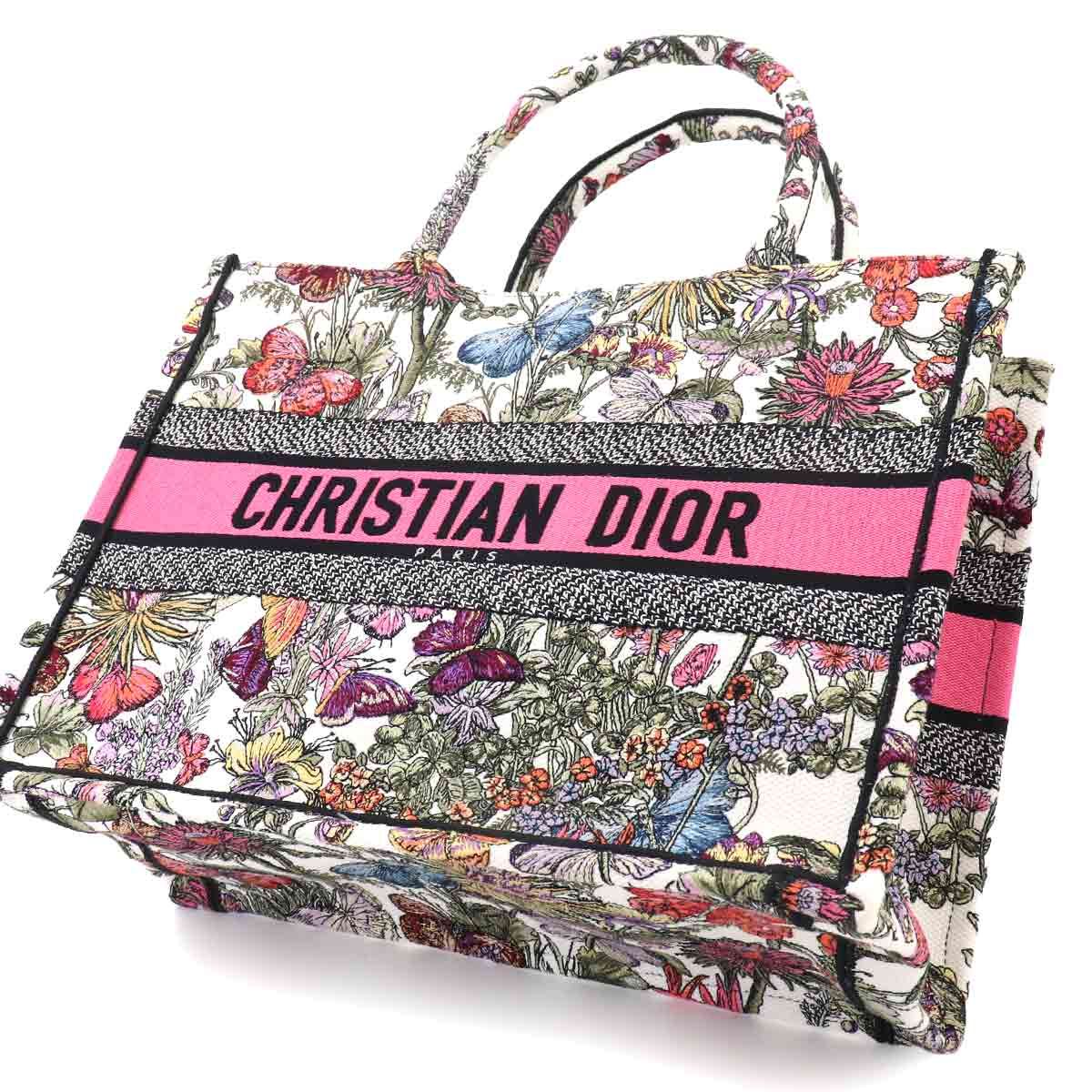 未使用 展示品 クリスチャン ディオール Christian Dior ブック トート