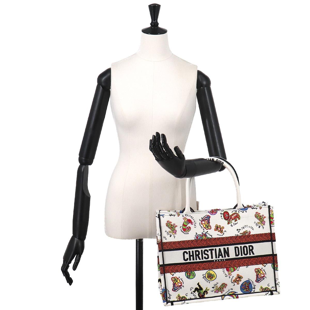 未使用 展示品 クリスチャン ディオール Christian Dior ブック トート