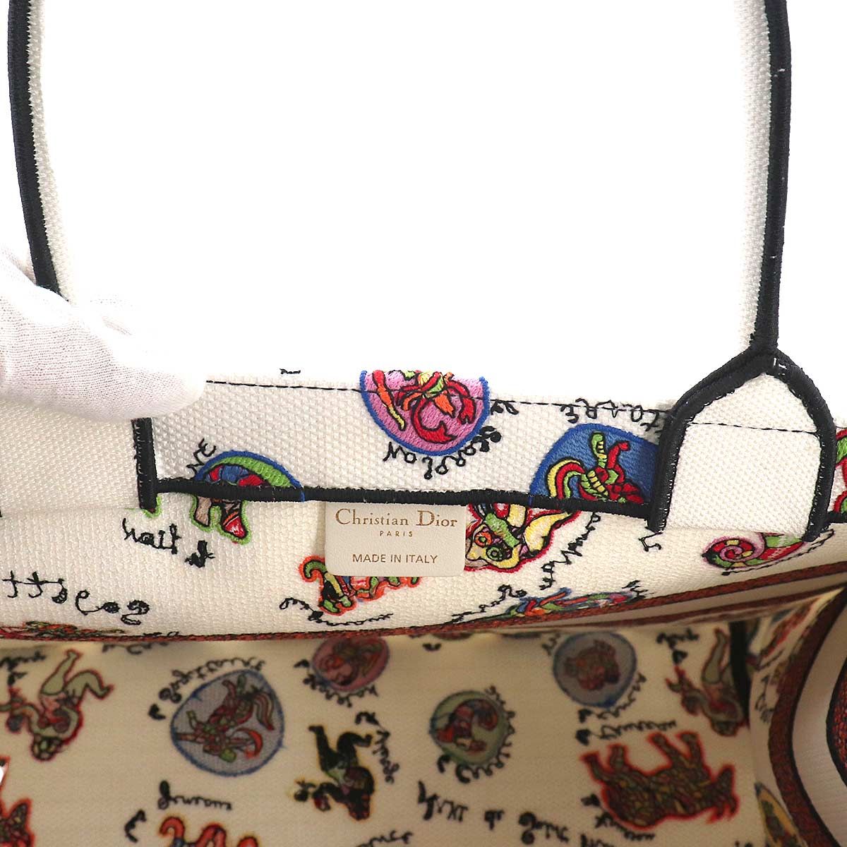 未使用 展示品 クリスチャン ディオール Christian Dior ブック トート