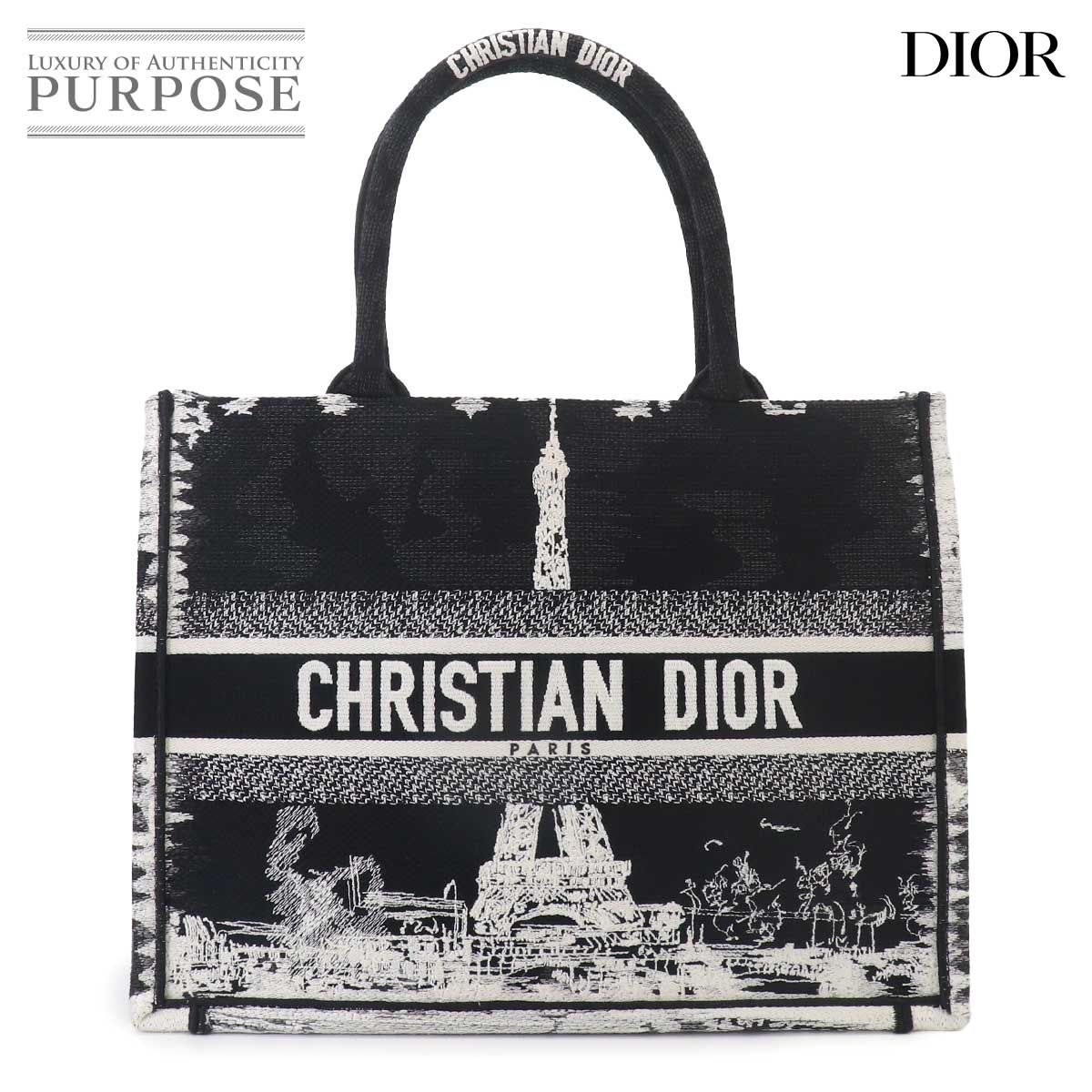 未使用 展示品 クリスチャン ディオール Christian Dior ブック トート