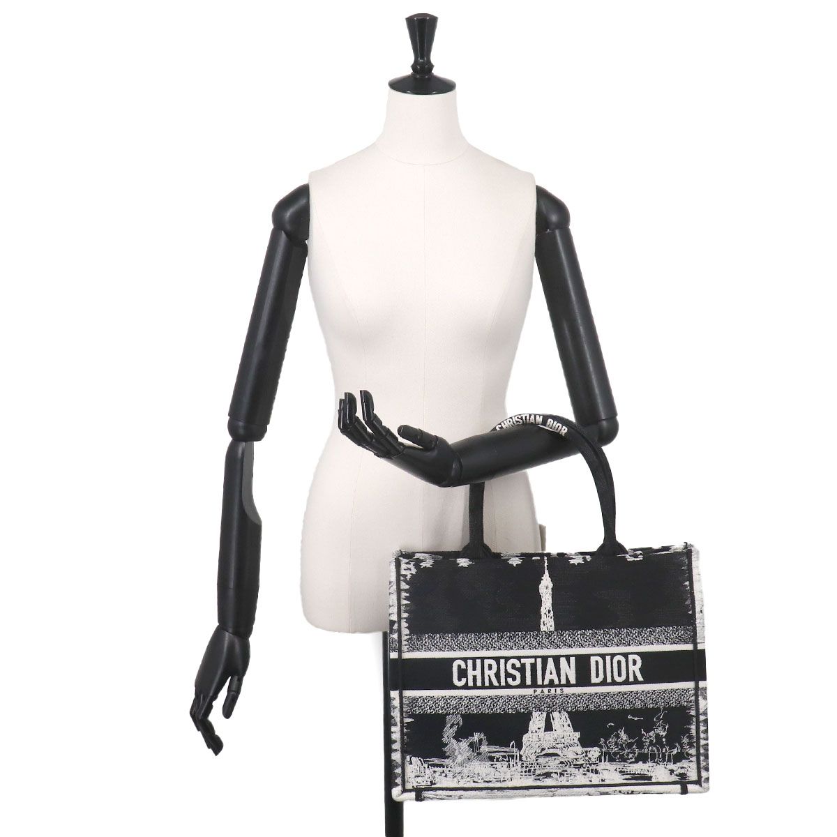 未使用 展示品 クリスチャン ディオール Christian Dior ブック トート
