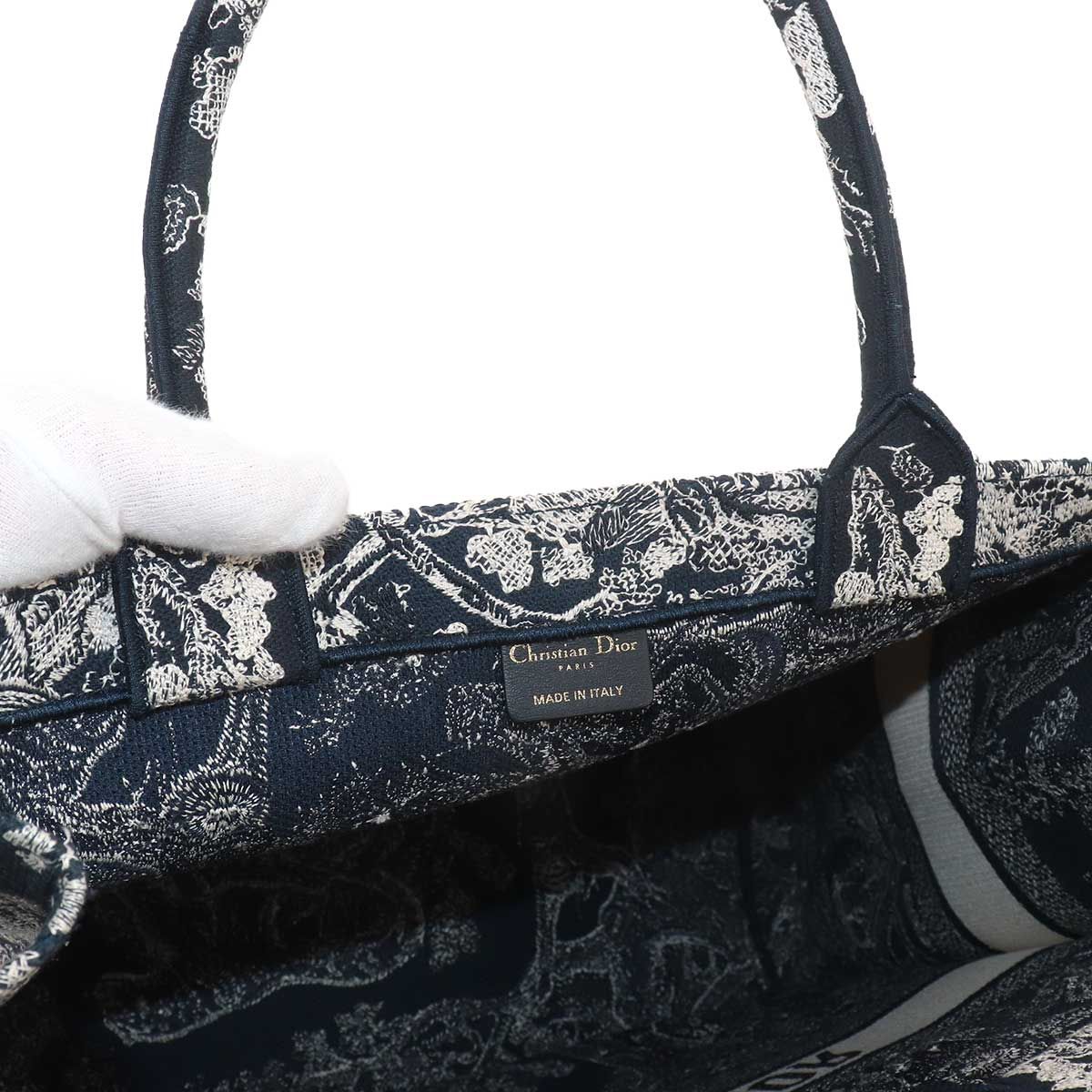 美品 クリスチャン ディオール Christian Dior リバース トワル ドゥ