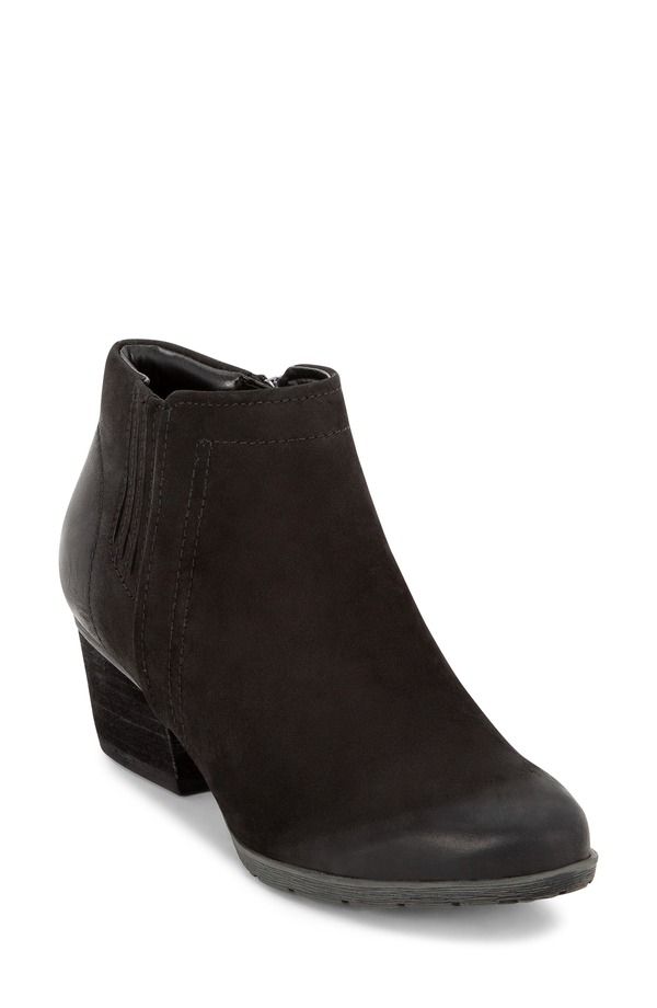 ブロンド レディース シューズ ブーツ・レインブーツ スエード Blondo Valli Waterproof Suede Bootie Black Nubuck ブラック