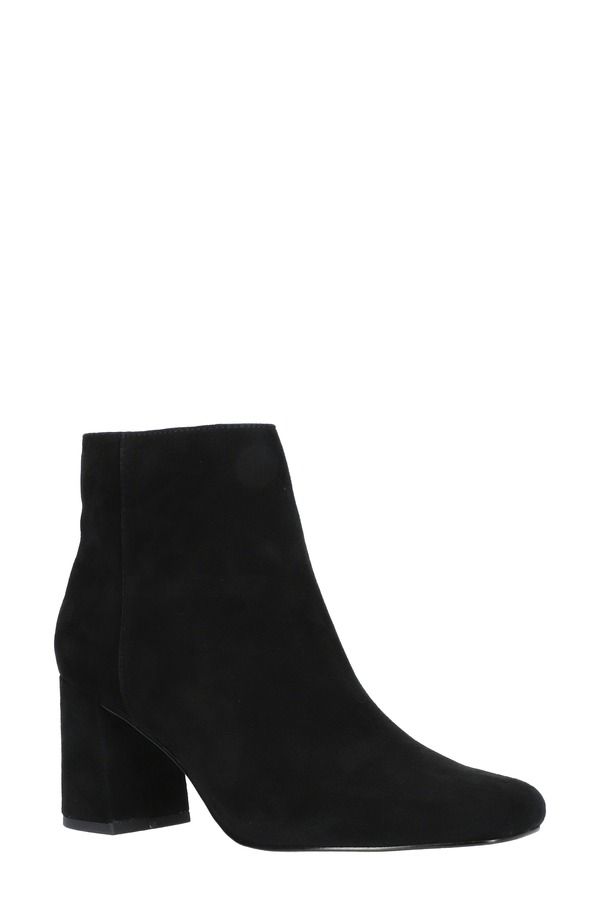 ベラヴィータ レディース シューズ ブーツ・レインブーツ Bella Vita Wilma Bootie Blk Suede