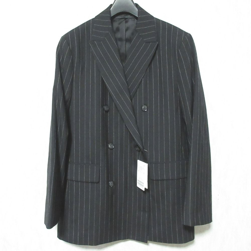 AP STUDIO ストライプジャケット 未使用 23AW AP STUDIO エーピー ストゥディオ Striped Shoulder