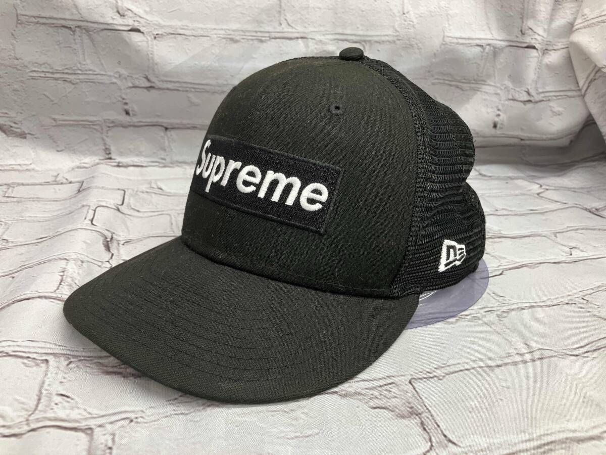 Supreme x NEW ERA/キャップ シュプリーム ニューエラ 黒