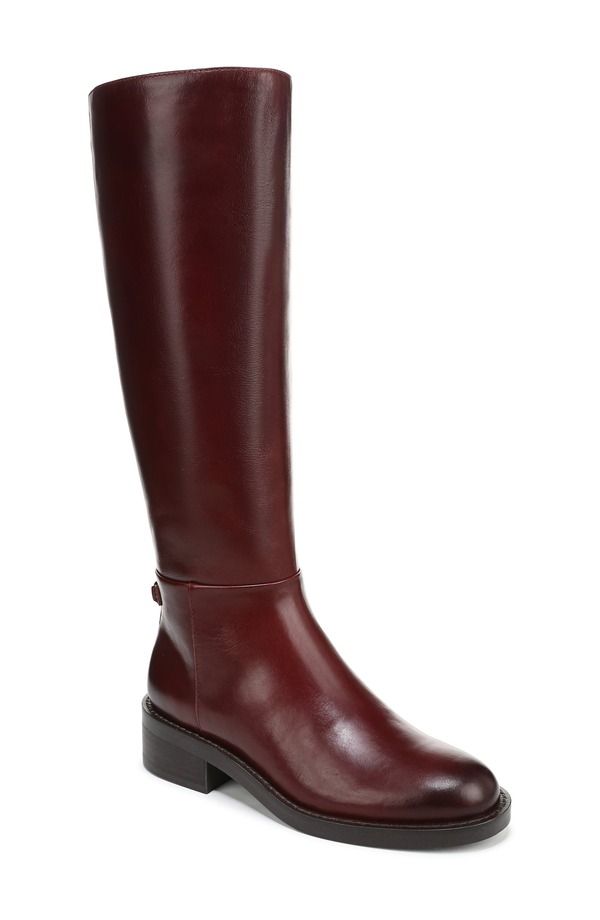 サムエデルマン レディース シューズ ブーツ・レインブーツ Sam Edelman Milla Knee High Boot French Burgundy Leather バーガンディ