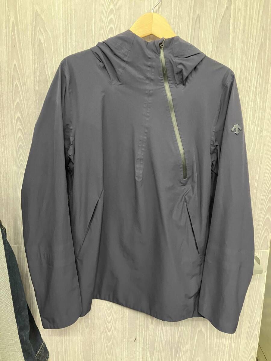 DESCENTE /デサント ナイロンパーカー 紺 サイズL オルテライン ALLTERRAIN PARA-HEM BOA SHELL Jacket DIA3604U