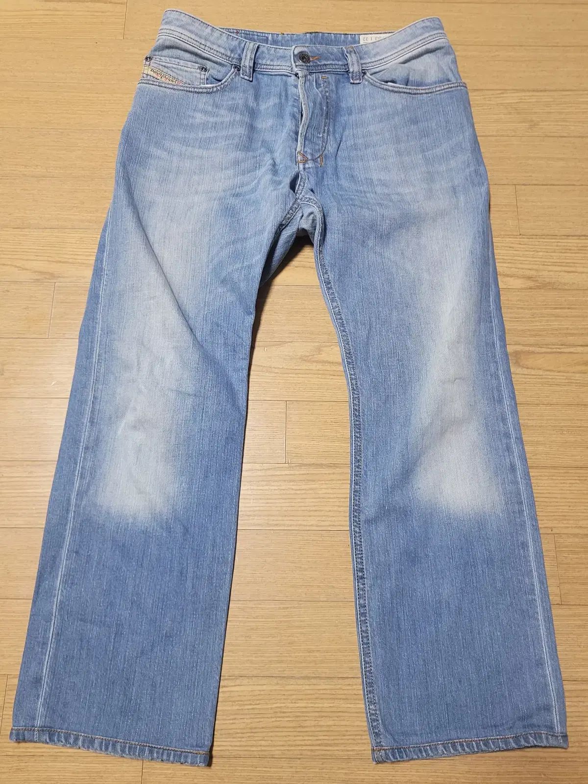 DIESEL メンズ ウォッシュ デニムパンツ W32 L32サイズ