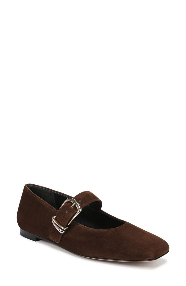 ヴィンス レディース シューズ パンプス Vince Daniela Mary Jane Flat Clove Suede