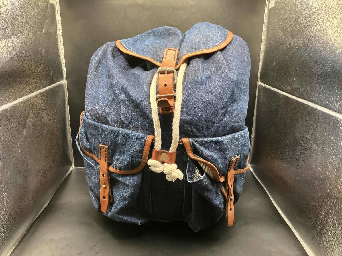 WAREHOUSE ウェアハウス Lot 5211 DENIM BACKPACK リュックサック デニムブルー