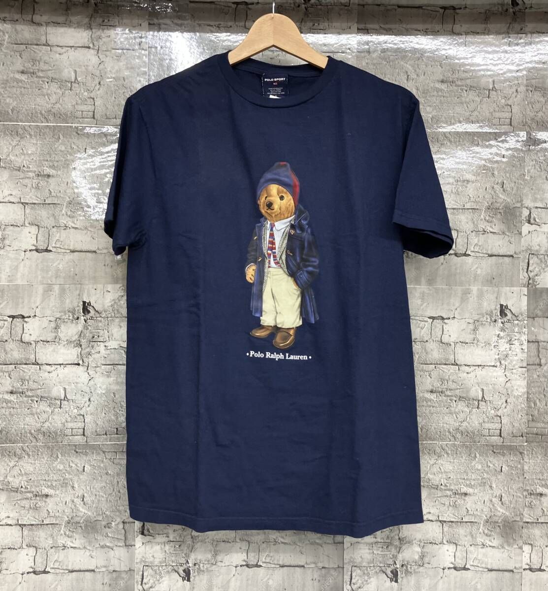 POLO SPORTS ポロベアー 半袖TシャツサイズS ネイビー