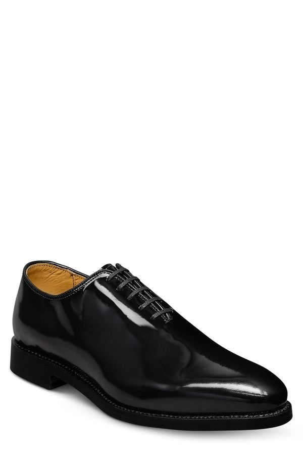 アレン エドモンズ メンズ シューズ オックスフォード Allen Edmonds Morrison Oxford Black Patent ブラック