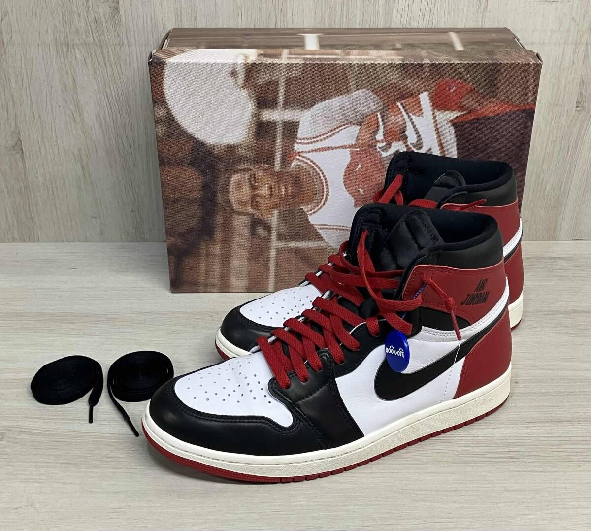 NIKE AIR JORDAN1 RETRO HIGH OG Black Toe Reimagined ナイキ エアジョーダン1 レトロ ハイ ブラックトゥ リイマジンド DZ5485-106 28.5cm