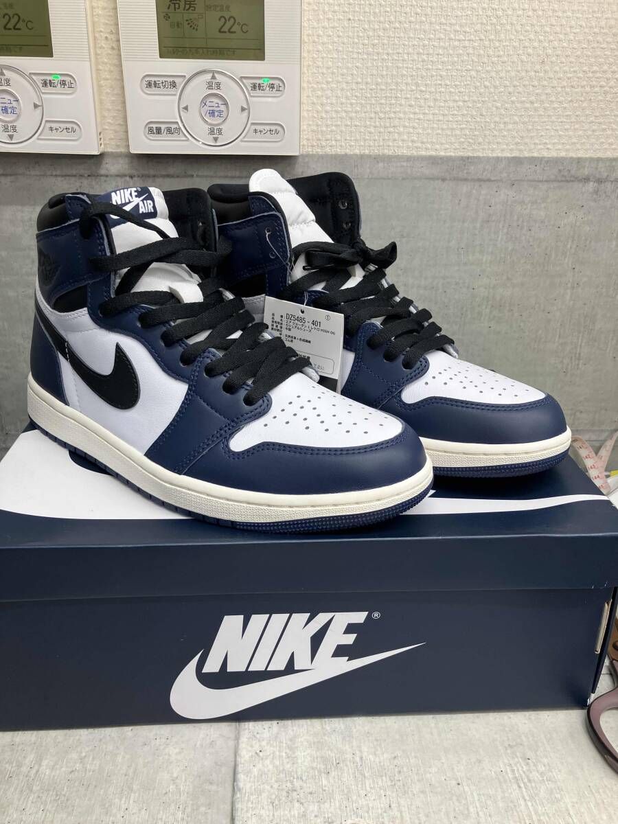 NIKE/スニーカー/dz5485-401 retro high OG ブルー 27cm