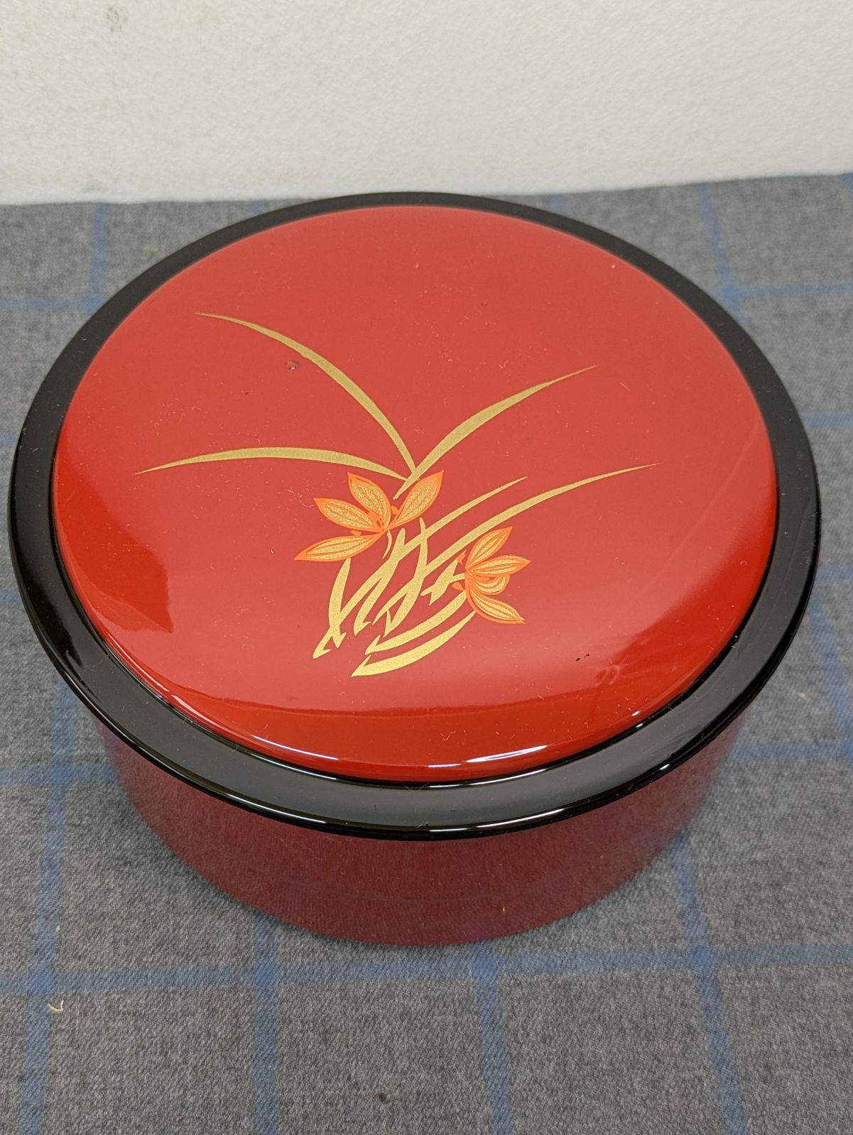 新品】漆器 蓋付き椀5客セット 丸型重箱 おひつ 寿司椀 ちらし寿司 和