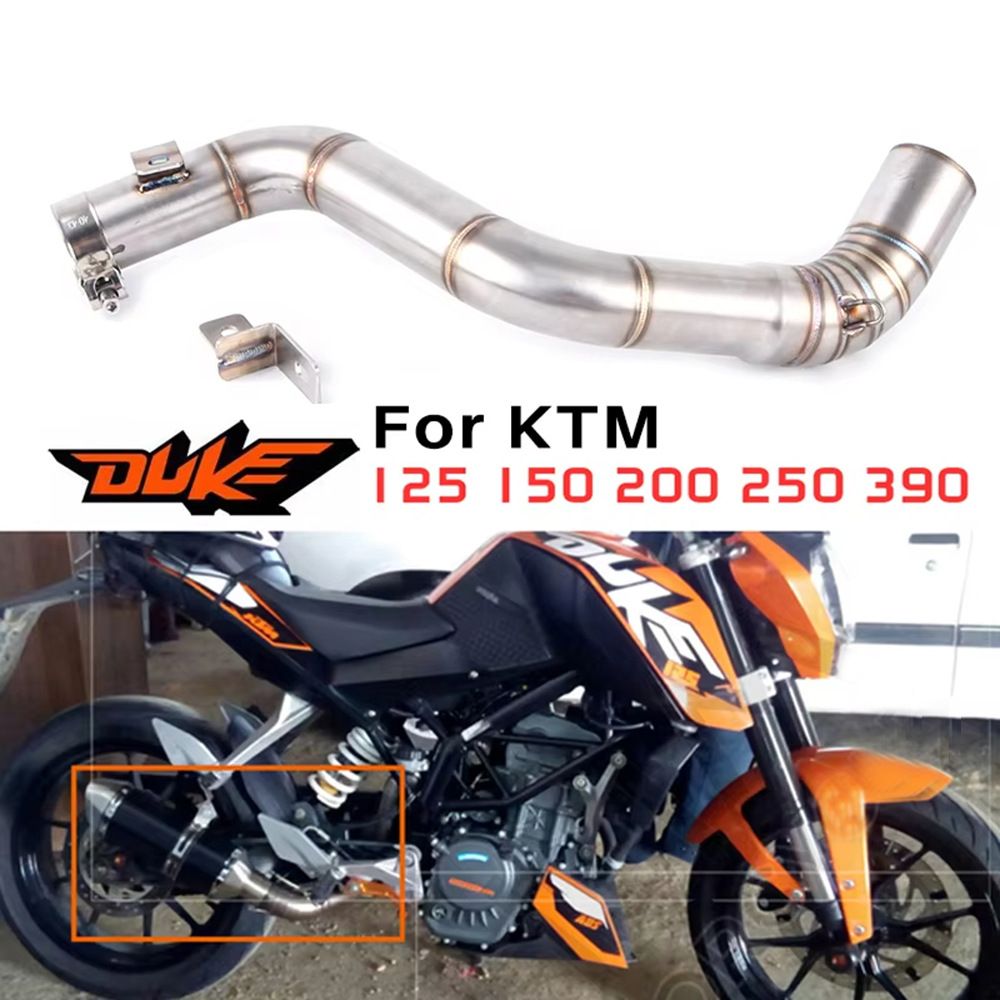 KTM DUKE 125 150 200 390 2012-2016年式対応 マフラー ステンレス製
