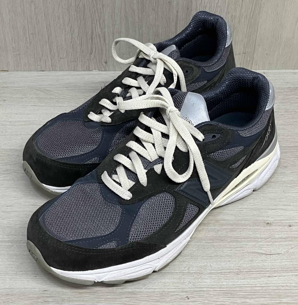 New Balance 990 V3 × KITH Ronnie Fieg ニューバランス キス ロニー•ファイグ ジェネシス/ネイビー M990KI3 メンズ スニーカー 28 cm