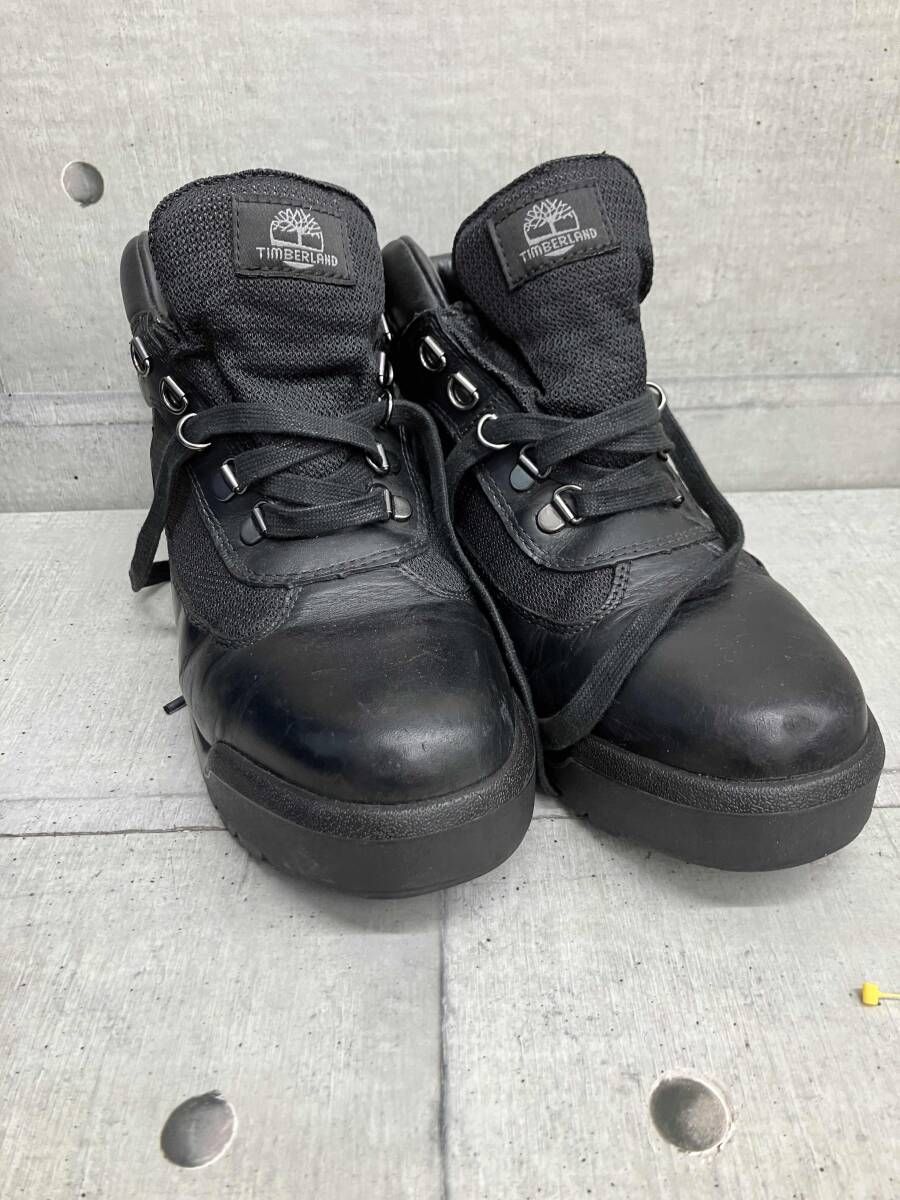 Timberl and/トレッキングブーツ/Waterproof Field Boot／ブラック／A17KY 25.5cm