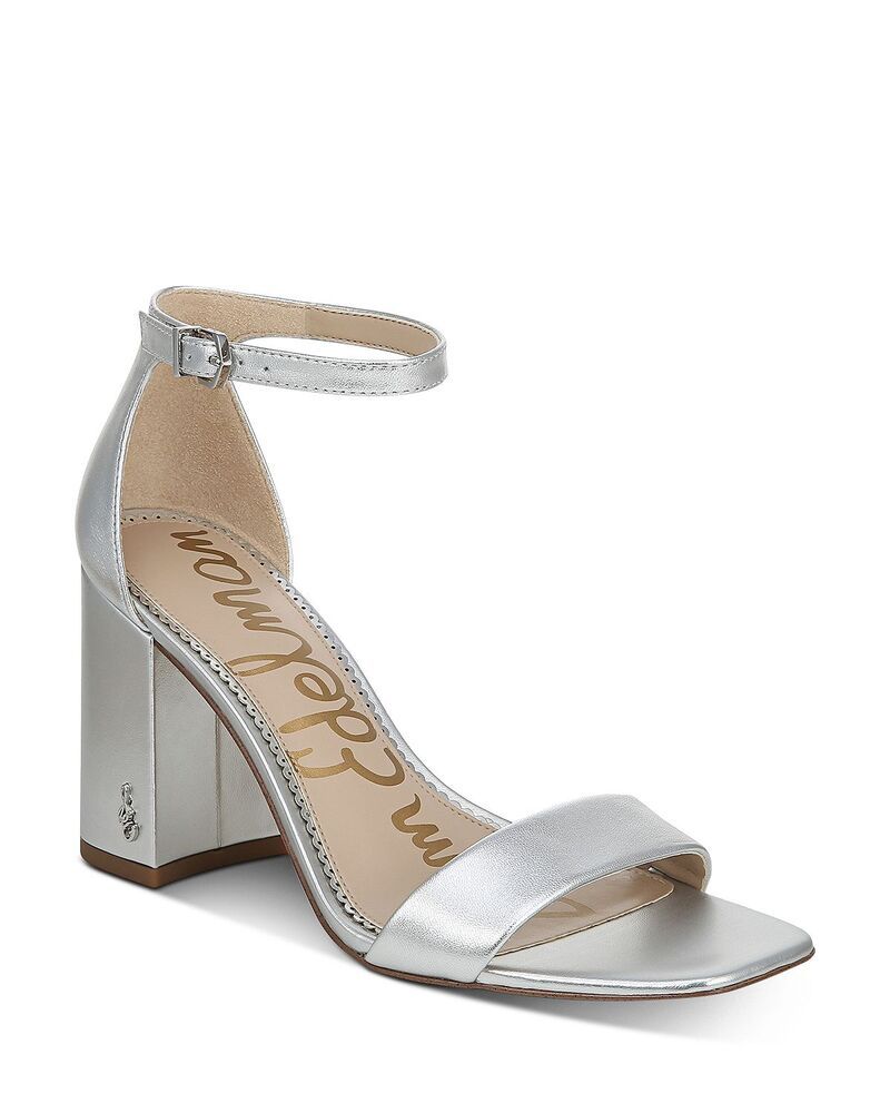 サムエデルマン レディース シューズ サンダル ヒール Sam Edelman Womens Daniella Strappy HighHeel Sandalsilver シルバー