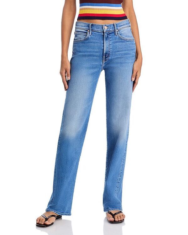 マザー レディース ボトムス デニムパンツ ブーツカット ブーツ ジーンズ MOTHER The Kick It High Rise Bootcut Jeans in Fan Favorite Fan