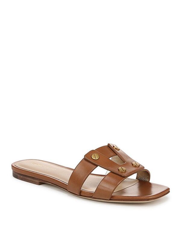 ヴェロニカ ベアード レディース シューズ サンダル レザー Veronica Beard Womens Via Leather Slide Sandals Honey