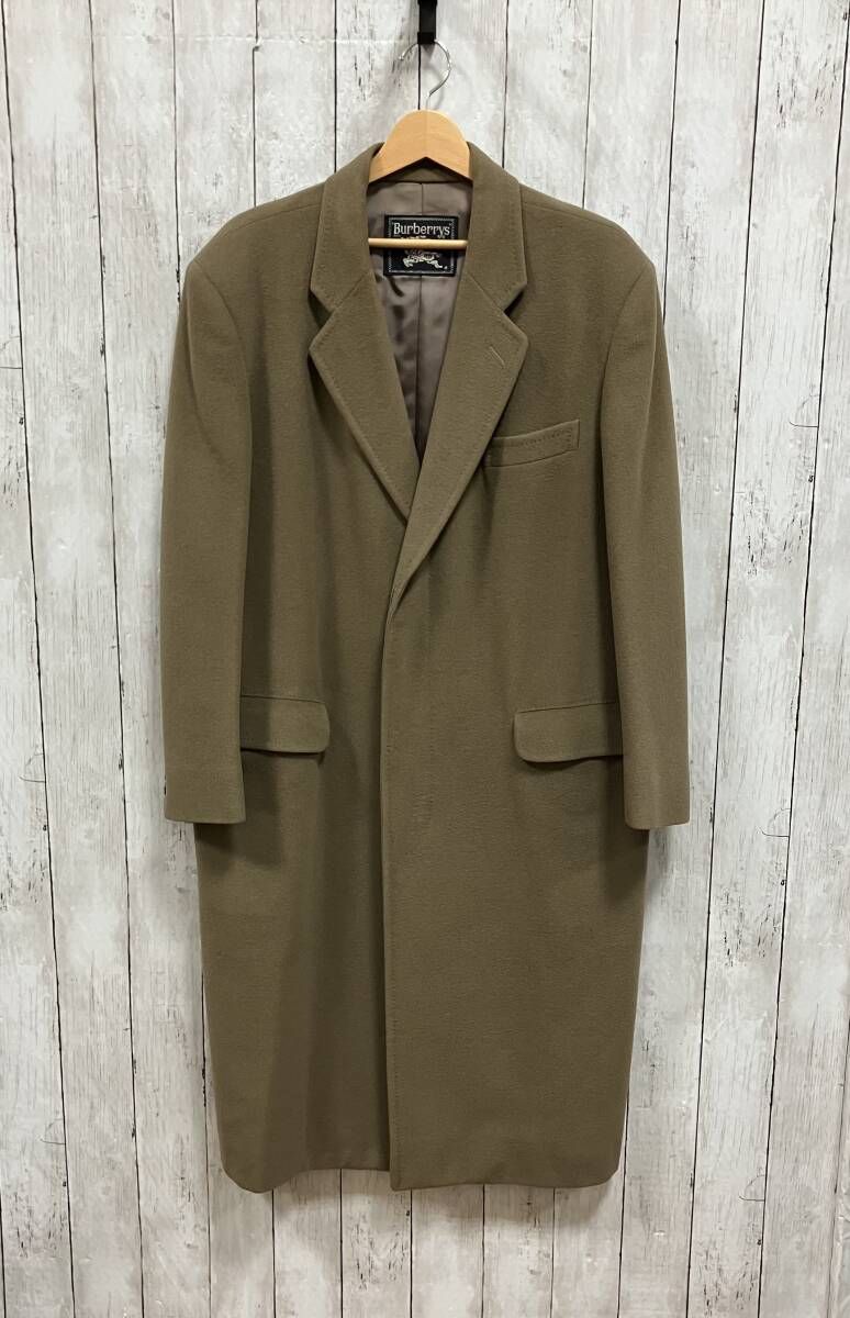 Burberrys/その他コート/古着/WOOL&CASHMERE/WW061-810-45/ブラウン系/バーバリー