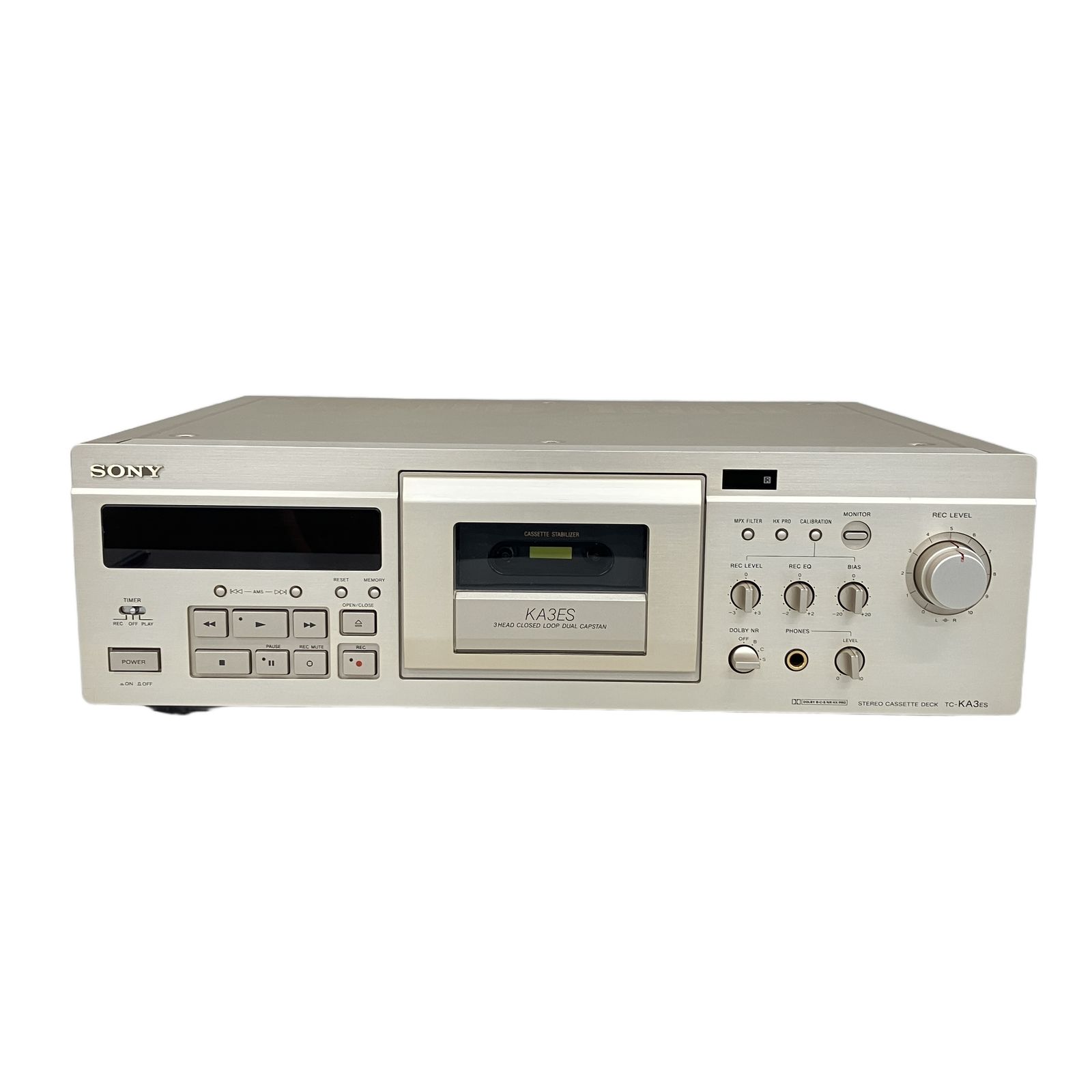 SONY TC-KA3ES カセットデッキ オーディオ 音響機材 ジャンク