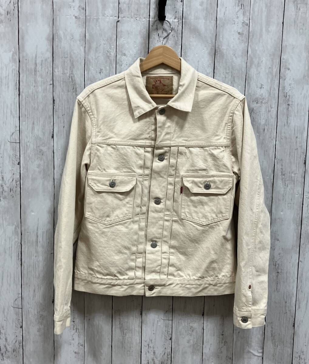 JELADO/Gジャン（デニムジャケット）/55Denim Jacket406XX/2nd Type/生成り アイボリー/サイズM/ジェラード