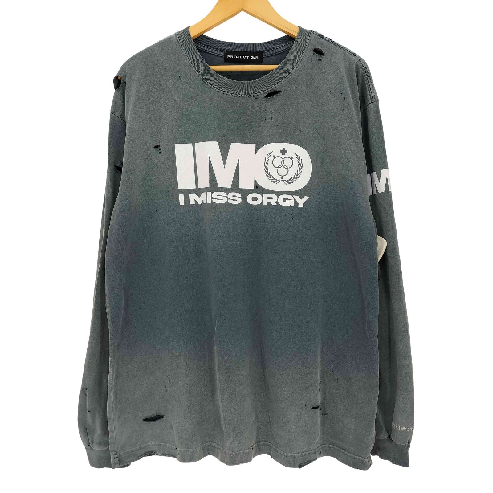 ユーズドフルギ USED古着 {{PROJECT G/R}} 24aw IMO WASHED LONG SLEEVE メンズ 2