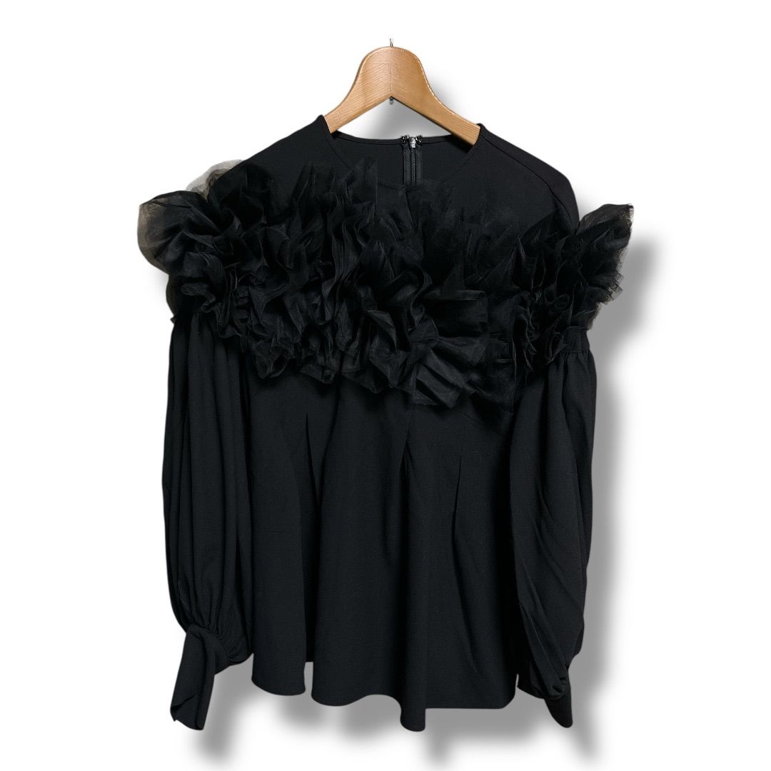 Acka エーシーケーエー full off shoulder blouse フリル ボリューム