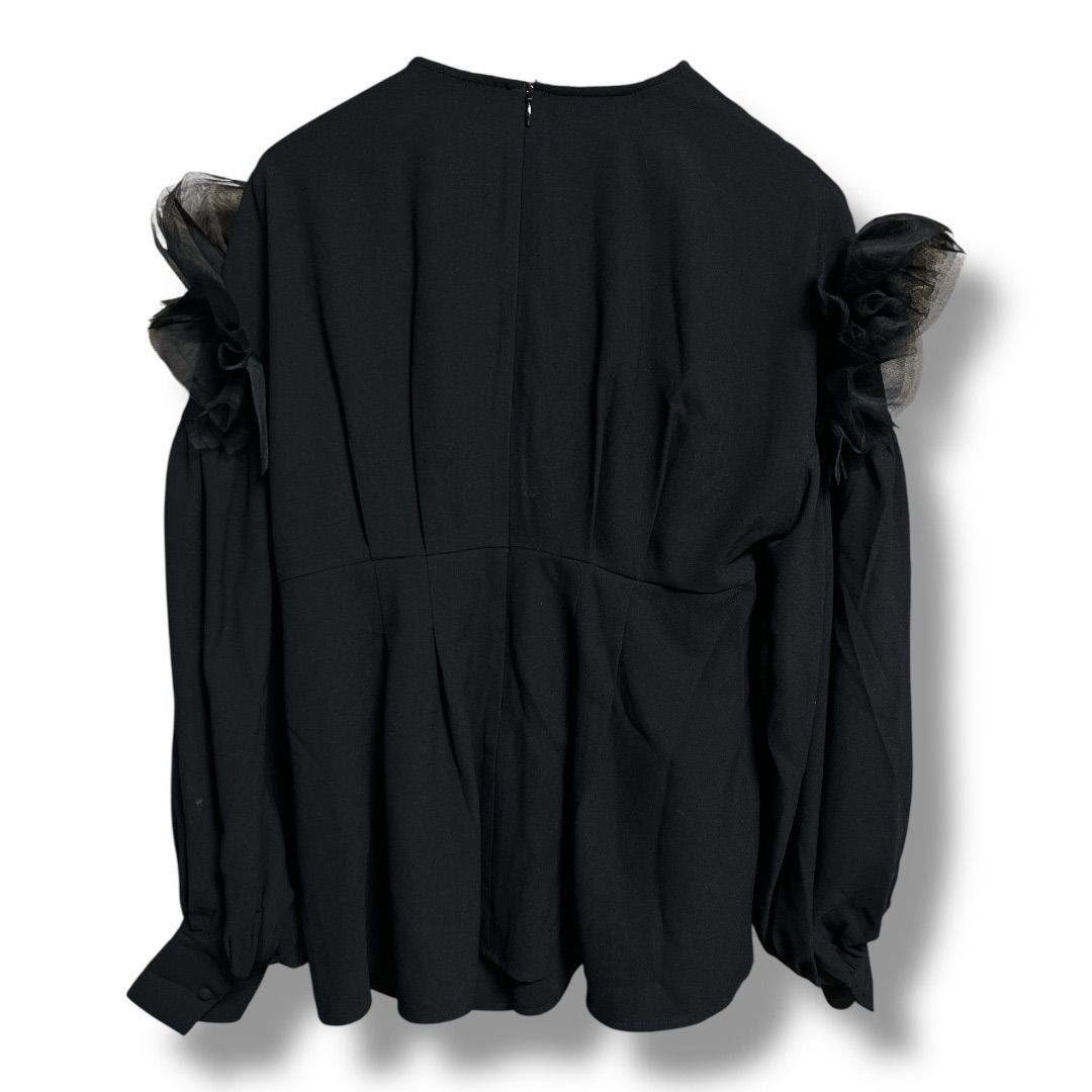 Acka エーシーケーエー full off shoulder blouse フリル ボリューム