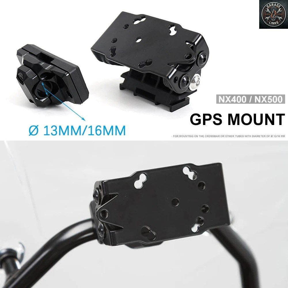 オートバイ用スマートフォンホルダーブラケット GPSナビゲーションブラケット マウント 13/16mmロッド ホンダ NX400 NX 400 NX500 NX 500 2