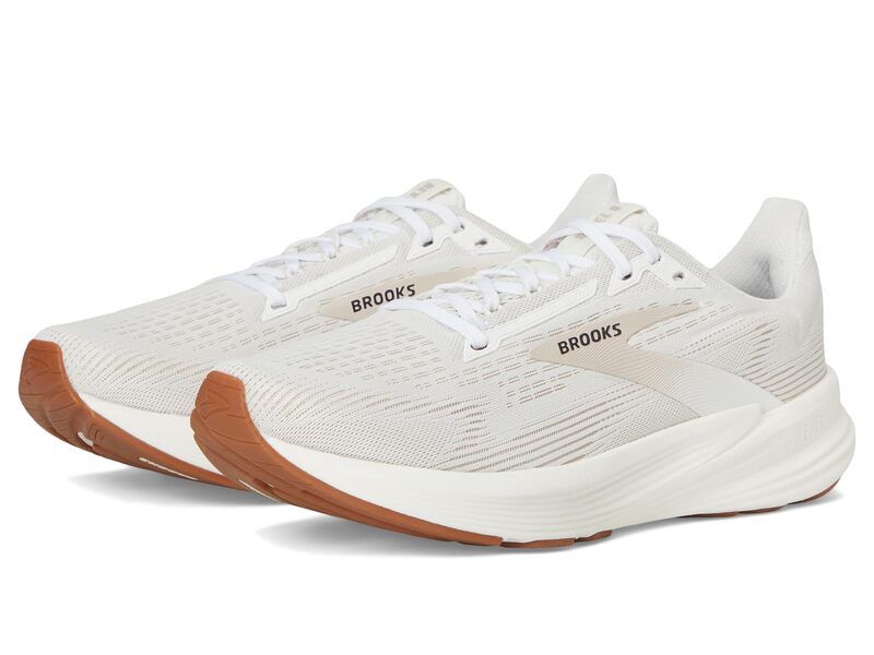 ブルックス レディース シューズ スニーカー Brooks Revel 8 WhiteChateau G ホワイト