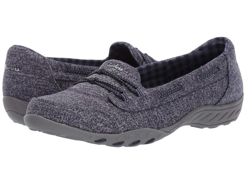 スケッチャーズ レディース シューズ SKECHERS BreatheEasy Good Influence Navy ネイビー