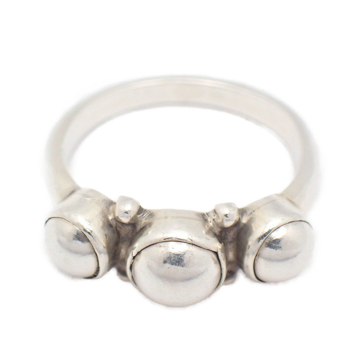 GEORG JENSEN ジョージジェンセン 3 シルバーボール リング 指輪 