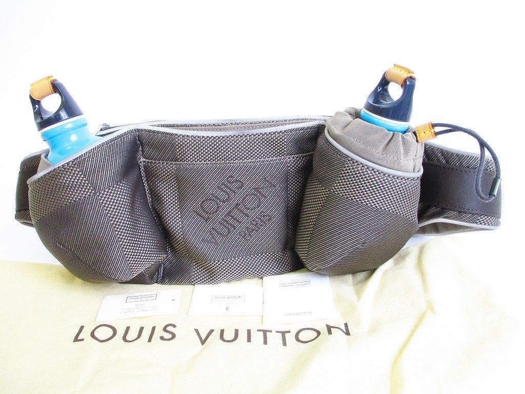 【限定】【未使用保管品】 ルイヴィトン LOUIS VUITTON ダミエジェアン サンチュールジョギング ウエストポーチ ベルトバッグ メンズ レディース