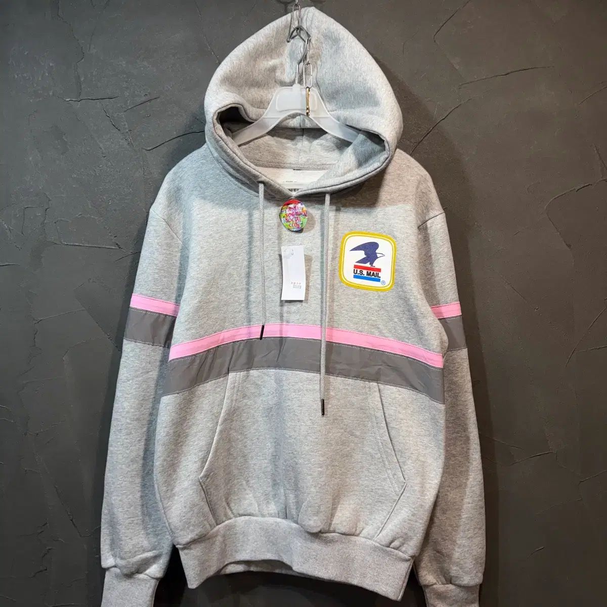 S ASSC X U S MAIL ANTIFRAGILE クラブ 起毛 WHO Tシャツ